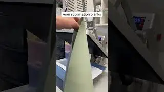 Why do you need a heat conductive mat for sublimation blanks? Subscribe for more sublimation tips!