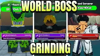 How To Grind The World Boss & Complete Achievements in Anime Warriors Simulator 2 (Roblox)