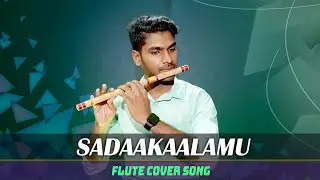 Sadhakalamu neetho Nenu || Flute cover song || Instrumental music on flute || Telugu Christian songs