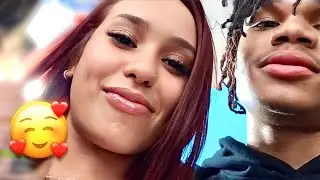 Lil Morro Rizzes Up Dominican Baddie at King Cid Video Shoot!!