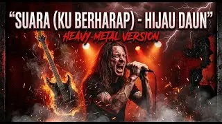 Suara (Ku Berharap) &ndash; Hijau Daun 🔥 Heavy Metal Rock Cover Synth Dust | AI Music