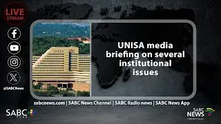 UNISA media briefing on the institution's position on several institutional issues