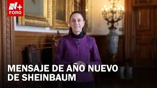 Claudia Sheinbaum emite mensaje de A&ntilde;o Nuevo 2026 - Las Noticias