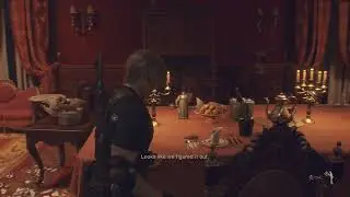 Dining Hall Chair Puzzle Solution (Serpent Head) | Resident Evil 4 Remake