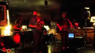 Robbie Dooley, Drew Ratliff, Jason Park, and Lacy performing at Champions Bar Open Mic 10 23 15