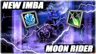 DotA LUNA MOON RIDER - NEW IMBA with EYE OF SKADI !