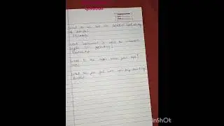 PTE *Speaking section*short answer question###important for speaking as well as listening  module