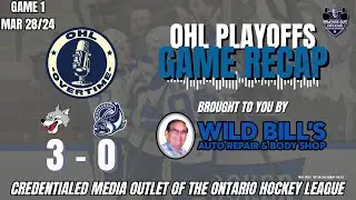 OHL Playoffs Game Recap (Game 1 SBY vs MISS) - OHL Overtime