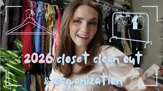 Closet clean out & organization 2026