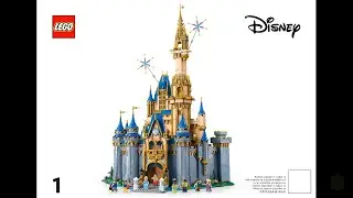 LEGO Disney 43222 &ndash; Complete Disney Castle Instructions! (Booklet 01 of 3 only)