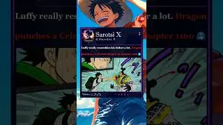Dragon punches a Celestial Dragon in chapter 1160 🫡 #dragon #celestialdragon #luffy #onepiece