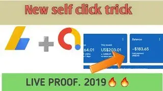 Admob new self click trick || latest 2019 || reality about self click || by tricky top