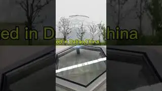 Customized shapes skylights we did before in high quality#skylight#skylights#roof#zoo#factory