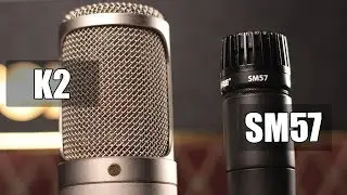 Shure SM57 vs Rode K2 (electric guitar) (pt.1)