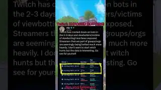 Xqc and Twitch EXPOSED Botters! | #drama