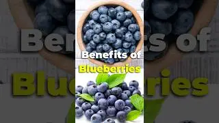 5 Amazing Health Benefits of Blueberries! #shorts