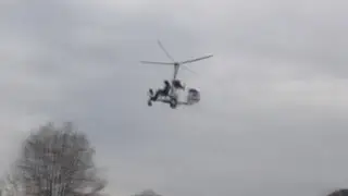 Arrestan a hombre que aterriz&oacute; en Capitolio con un minihelic&oacute;ptero