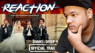 Dunki Drop 4 Trailer reaction video #dunki #dunkitrailer #reaction