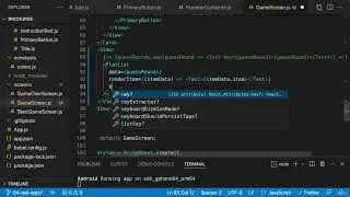 75   Outputting Log Data with FlatList
