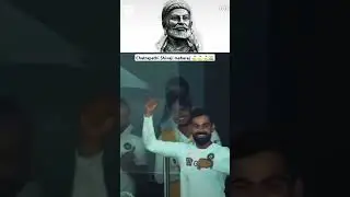 Jay Bhavani Jay Shivaji &hearts;️&hearts;️💥💥#shivajimaharaj #viratkohli #rohitsharma