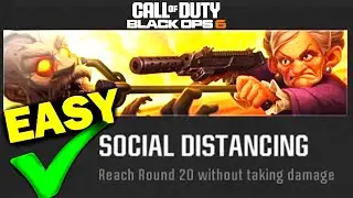 Easy SOCIAL DISTANCING Dark Ops Unlock in Black Ops 6 Zombies!