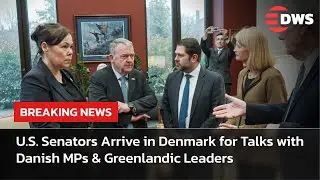 BREAKING: U.S. Senators Arrive in Denmark for Talks with Danish MPs & Greenlandic Leaders | AC15