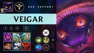 Veigar Support vs LeBlanc - KR  Patch 26.03