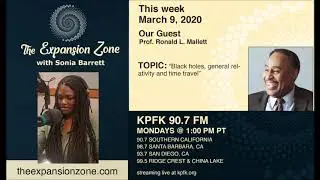 Dr Ron Mallett talks time travel theory/ time machine engineering and black holes