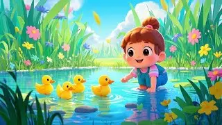 Ducky Wings Go Flap, Flap, Flap | Fun Duck Song | Nursery Rhymes & Kids Songs