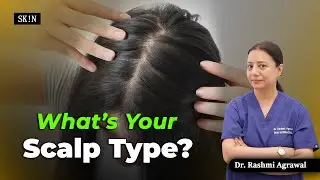 Know your scalp type #haircare #yt