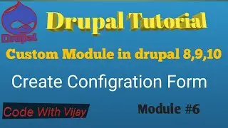 Create Configration From drupal 10