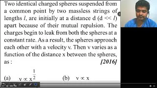 NEET 2016 Question on Electrostatics