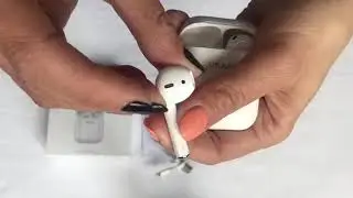 Гарнитура AirPods Usams LP серия Bluetooth вкладыши с индикацией на дисплее белая