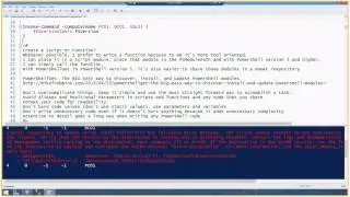 Central Texas PowerShell User Group December 2015 Meeting