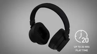 KitSound District Bluetooth Headphones with ANC and Qi Charging