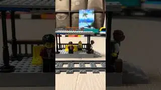 [The lego city News] lego legotrain legocity #lego #legocity #legotrain #station #kidstoys #kids