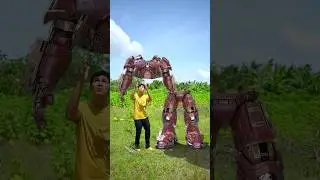 Hulkbuster Body Parts Assembly and Transform ! Let's Go