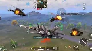 Sky to Ground Destruction 🔥 Fighter Jet Bombing + Tank Rush + Chopper Spray | BGMI Payload🔥