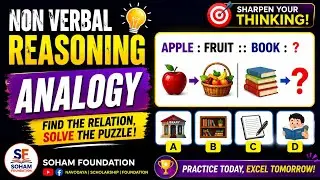 Analogy, Non verbal reasoning, MAT
