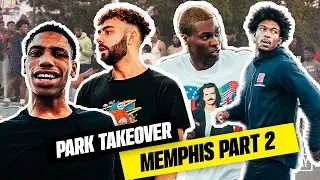 College Hoopers Team Up with Friga & SHUT MEMPHIS DOWN! Park Takeover Part 2!!