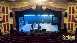 RHYTHMS THE GUMBOOTS SHOW - set up at the Lyric Gold Reef City Casino, Gauteng