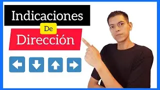 🚧Indicaciones de Direcci&oacute;n🚧 Tips en Ingl&eacute;s b&aacute;sico 2022⤴️⤵️&harr;️