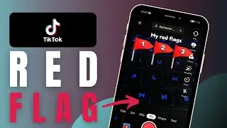 How To Use The Red Flag Filter On TikTok (Fun Feature!)