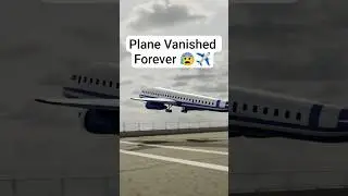Plane Vanished Forever 😰✈️