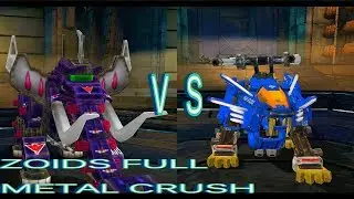 ZOIDS ゾイド フルメタルクラッシュ ZOIDS FULL METAL CRUSH エレファンダー ELEPHANDER 長毛象 VS ブレードライガー BLADE LIGER 超重劍長牙獅