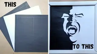 Easy Face Drawing Black And White Part 1 | Screaming Face | Step By Step Tutorial | 3 Min Drawing...