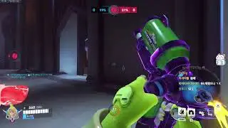 Mei - 용사98 CHAMP 5 CLEAN Gameplay | Oasis | Overwatch 2 Season 19 DPS POV