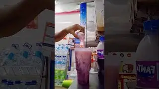 Fanta grape+milk+Candy #conveniencestore #icecup #boba #asmr #shorts #mukbang #drink #fanta #soda