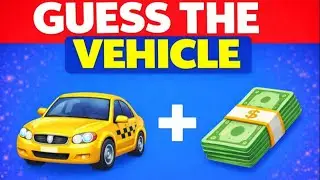 🚕 + 💵 = ? | Guess the Vehicle Emoji Challenge | EcoQuiz