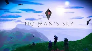 NO MAN'S SKY chill RELAXING music with ambient sounds in paradise planet